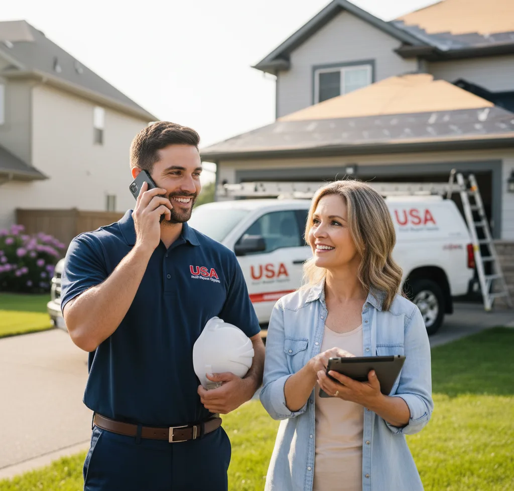 USA Roof Repair Experts customer support in Minnetonka